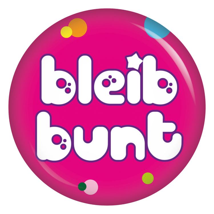 Ansteckbutton bleib bunt